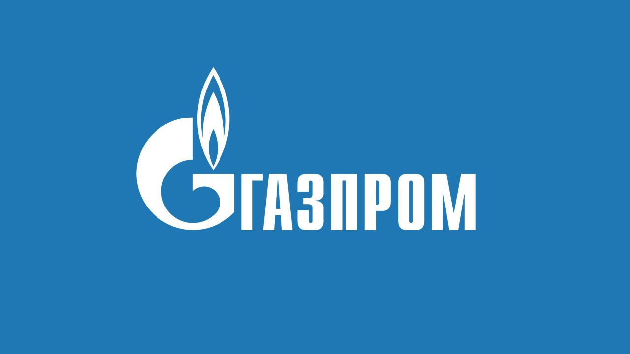 Газпром логотип
